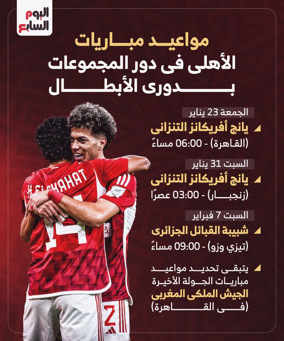 4 مواجهات قوية فى دور الـ16 ببطولة أمم أفريقيا.. اعرف المواعيد - الفجر سبورت