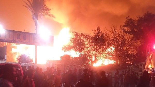 حريق بمصنع غزل بالدقهلية دون وقوع خسائر في الأرواح - الفجر سبورت