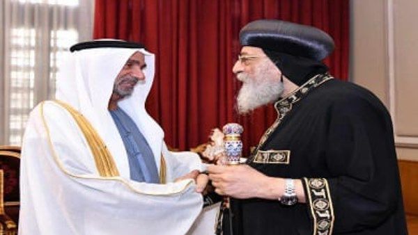 المجلس العالمي للتسامح والسلام يهنئ البابا تواضروس بعيد الميلاد المجيد - الفجر سبورت