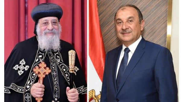 وزير قطاع الأعمال العام يهنئ البابا تواضروس بعيد الميلاد - الفجر سبورت