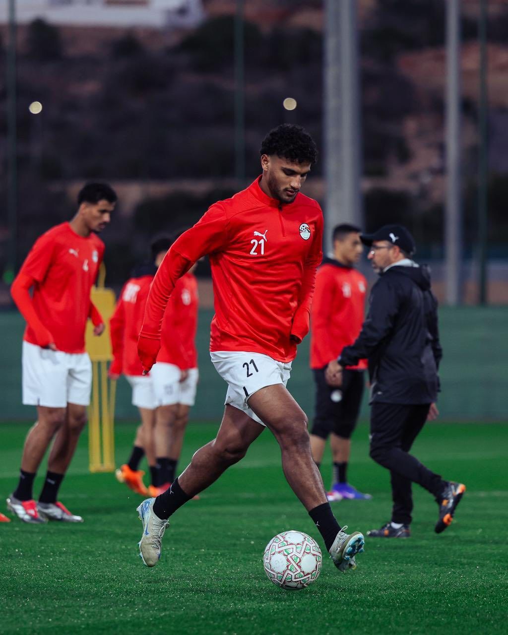 منتخب مصر يواصل تدريباته استعدادا لمواجهة كوت ديفوار في ربع النهائى.. صور - الفجر سبورت