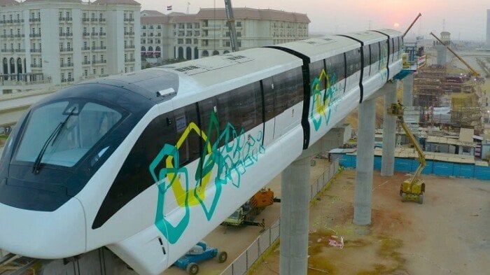 المرحلة الأولى من المشير إلى العاصمة.. موعد تشغيل المونوريل وزمن الرحلات - الفجر سبورت