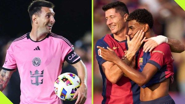 ميسي وليفاندوفسكي ويامال.. أرقام قياسية في تاريخ السوبر الإسباني - الفجر سبورت