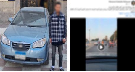 عرضوا حياة المواطنين للخطر.. القبض على 3 أشخاص استعرضوا بسياراتهم في طريق الفيوم - الفجر سبورت