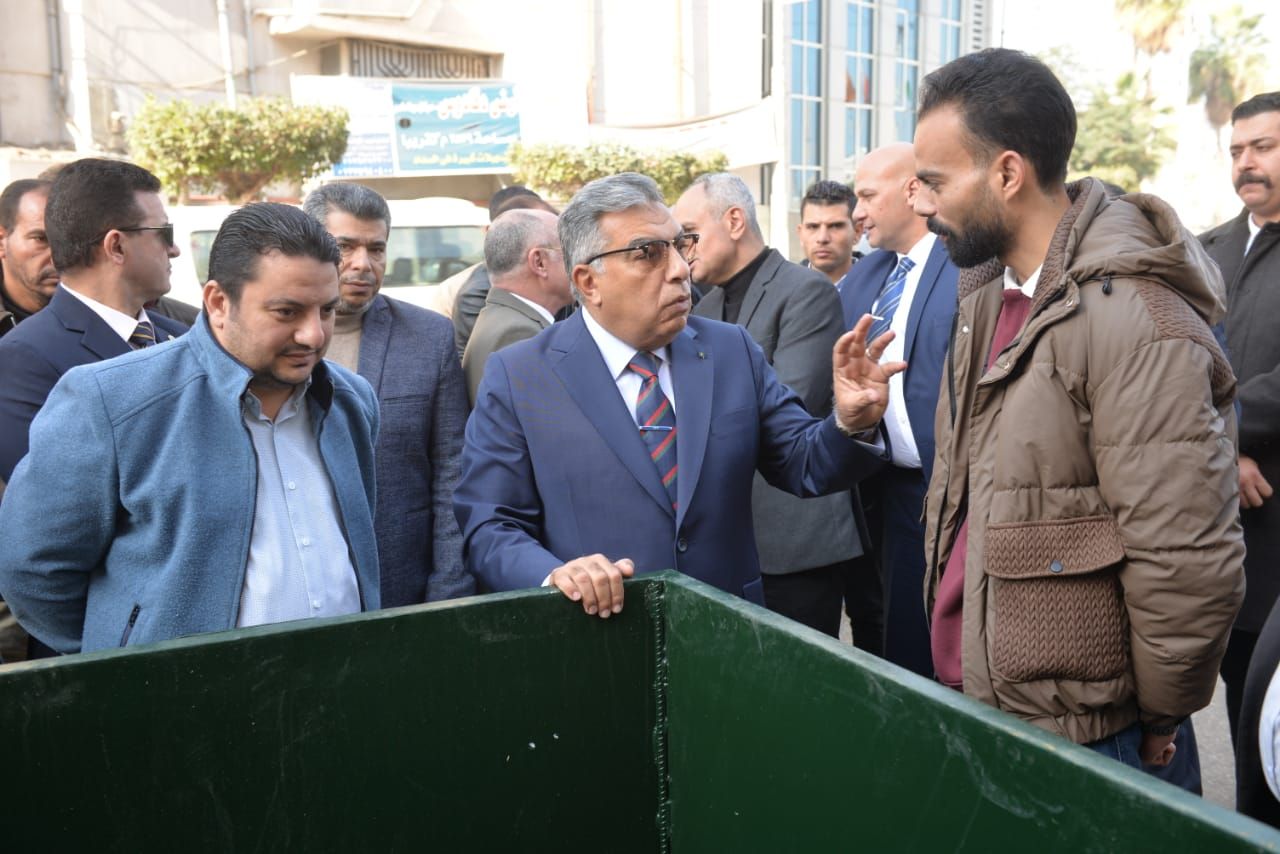 محافظ الدقهلية يشهد استلام أول دفعة من حاويات المخلفات المعدنية الجديدة - الفجر سبورت