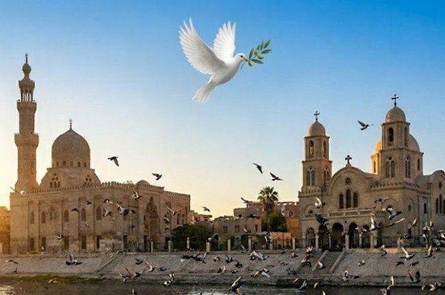 وزير الأوقاف يقدم التهنئة للإخوة الأقباط بعيد الميلاد المجيد بكاتدرائية ميلاد المسيح - الفجر سبورت