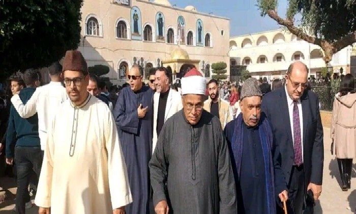 نجع حمادي تجسد نموذج للتلاحم الوطني خلال احتفالات عيد الميلاد المجيد - الفجر سبورت