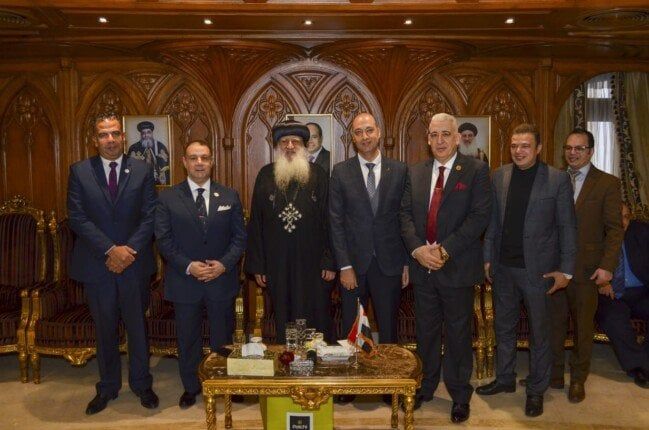 قضاة طنطا يشاركون الكنيسة فرحة عيد الميلاد ويؤكدون تماسك النسيج الوطني - الفجر سبورت
