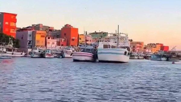 توقف حركة الصيد بعزبة البرج بسبب ارتفاع الأمواج - الفجر سبورت