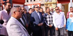 افتتاح محطة الصرف الصحي في شط جريبة بدمياط.. صور الفجر سبورت
