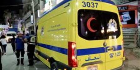 المنيا .. إصابة 10 أشخاص فى إنقلاب ميكروباص بصحراوي مغاغة - الفجر سبورت
