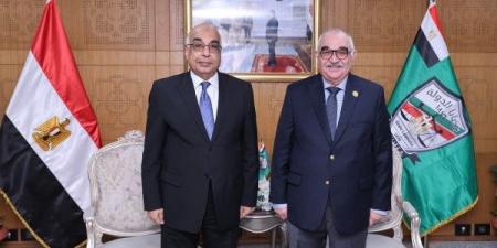 زيارة وزير العدل لهيئة قضايا الدولة للتهنئة بالعام القضائي الجديد - الفجر سبورت