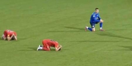 شاهد.. وفاة مدرب أثناء مباراة في الدوري الصربي - الفجر سبورت