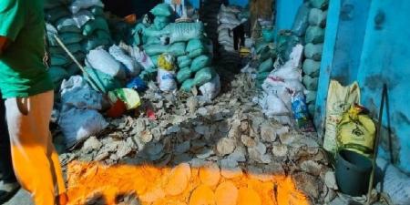 داخل محل أعلاف «بير سلم».. ضبط 2000رغيف خبز قبل استخدامهم علفًا للماشية بإدكو - الفجر سبورت