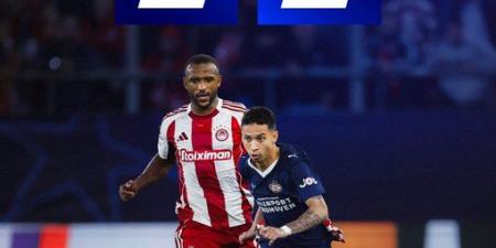 التعادل الإيجابي يحسم لقاء أولمبياكوس وآيندهوفن بدوري أبطال أوروبا .. بوابة الفجر سبورت