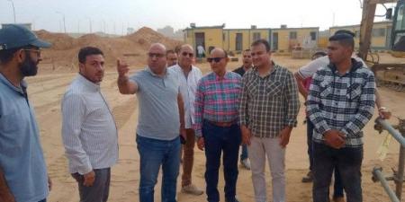 رئيس حدائق أكتوبر يواصل تفقد مختلف المشروعات بالمدينة - الفجر سبورت