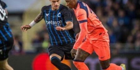 برشلونة يتأخر في النتيجة أمام كلوب بروج بالشوط الأول من دوري أبطال أوروبا «فيديو» - الفجر سبورت