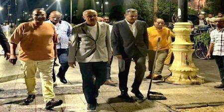 محافظ الأقصر في جولة ليلية مفاجئة بكورنيش النيل لتفقد الخدمات المقدمة للمواطنين - الفجر سبورت