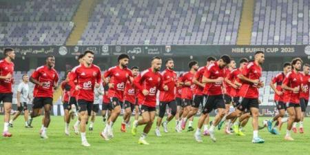 الأهلي يختتم استعداداته لمواجهة سيراميكا كليوباترا بالسوبر المصري - الفجر سبورت