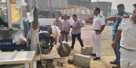 حملات لفتح الطرق وإزالة المظاهر العشوائية بمنطقة بيت الوطن بالقاهرة الجديدة - الفجر سبورت