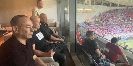 جهاز منتخب مصر يحضر مباراة الاهلي وسيراميكا في كأس السوبر المصري - الفجر سبورت