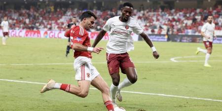 السوبر المصري.. التعادل بهدف يحسم الشوط الأول بين الأهلي وسيراميكا كليوباترا .. بوابة الفجر سبورت