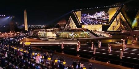 منى الشاذلي تشرح فقرات افتتاح المتحف المصري الكبير - الفجر سبورت