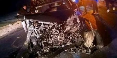 «من بينهم المطرب إسماعيل الليثي».. مصرع 3 وإصابة 7 في حادث مروع بالمنيا - الفجر سبورت