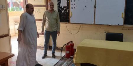 إنتهاء تجهيز مدارس لجان انتخابات مجلس النواب ومنع لصق لافتات الدعاية بأسوارها - الفجر سبورت