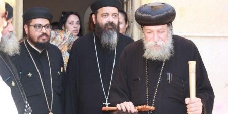 نشاط رعوي مكثف للأنبا إيلاريون بكنيسة العذراء والملاك بأبوالمطامير - الفجر سبورت