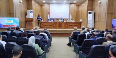 لمجابهة الأزمات.. بحث الاستعدادات النهائية للتدريب العملى صقر 160 بقنا - الفجر سبورت