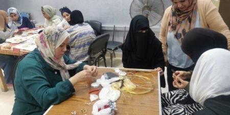 قافلة توعوية من «فنون تطبيقية بنها» لتشجيع الصناعات الصغيرة بكفر مناقر - الفجر سبورت