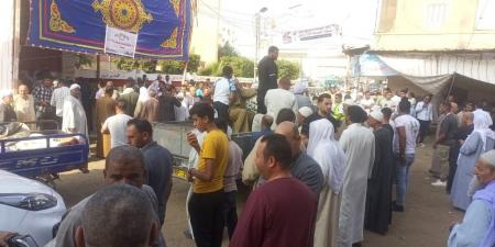 حضور لافت لكبار السن والسيدات بلجان كوم حمادة في انتخابات النواب 2025 الفجر سبورت