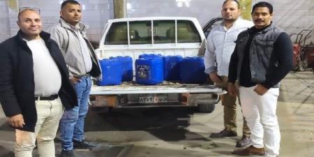ضبط كميات من السولار والدقيق المدعم قبل بيعها في السوق السوداء بالفيوم - الفجر سبورت