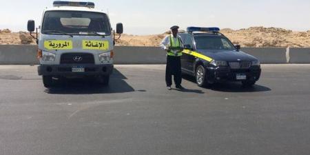 اتصل نصلك في أي مكان.. رقم سيارة الإغاثة المرورية على الطرق - الفجر سبورت