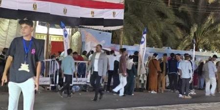 قبل غلق اللجان .. إقبال كثيف في انتخابات النواب بالوادي الجديد - الفجر سبورت