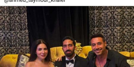 "سمعونا زغروطة".. أحمد السعدني يهنئ مي عز الدين بزواجها .. بوابة الفجر سبورت