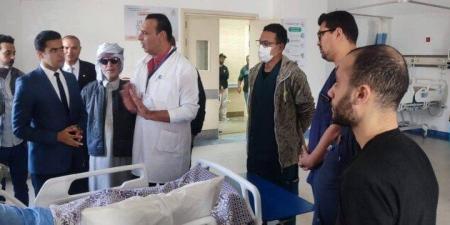 نائب محافظ مطروح يتفقد مستشفى براني والسلوم - الفجر سبورت