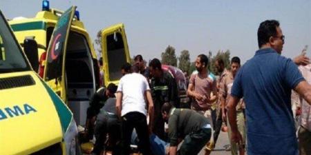 مصرع وإصابة 7 في حادث تصادم سيارة وتروسيكل بالطريق الصحراوي في الجيزة - الفجر سبورت