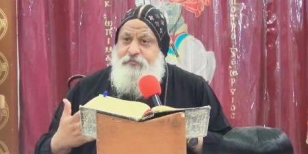 الأنبا ميخائيل يشارك في نهضة مارجرجس بدير مواس ويتأمل في "الإيمان العامل" - الفجر سبورت