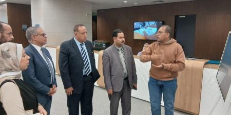 وفد من نقابة الصحفيين بالإسكندرية يزور الجامعة المصرية اليابانية .. بوابة الفجر سبورت