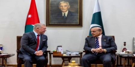 ملك الأردن يؤكد أهمية التعاون مع باكستان لصالح قضايا الأمة الإسلامية - الفجر سبورت