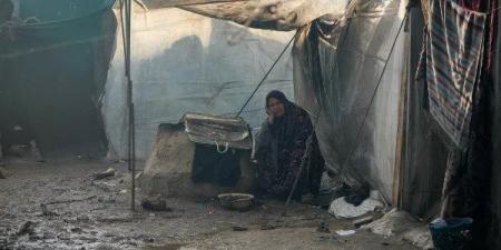 هيئة دعم فلسطين: مياه الأمطار غمرت خيام النازحين في غزة - الفجر سبورت