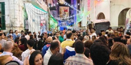 الإسكندرية تحتفل بليلة استشهاد مارجرجس المزاحم - الفجر سبورت