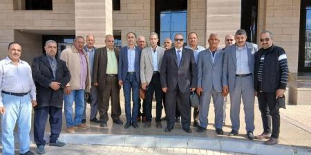 رئيس الإدارة المركزية للأمن يكرم مدير ومسئولي الأمن بتعليم بني سويف .. بوابة الفجر سبورت