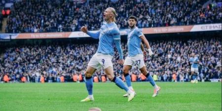 هالاند يقود هجوم مانشستر سيتي في مواجهة برايتون بالدوري الإنجليزي - الفجر سبورت