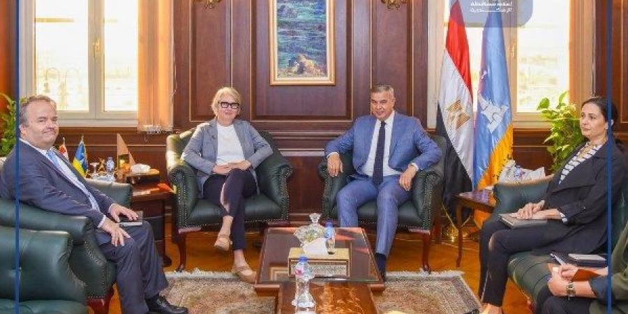 محافظ الإسكندرية يبحث مع سفيرة فنلندا بالقاهرة آفاق التعاون المشترك - الفجر سبورت