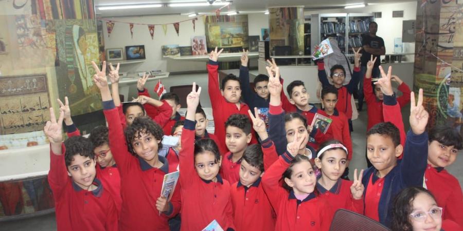 طلاب معهد الصفا الأزهري في زيارة تثقيفية لدار الكتب الفجر سبورت