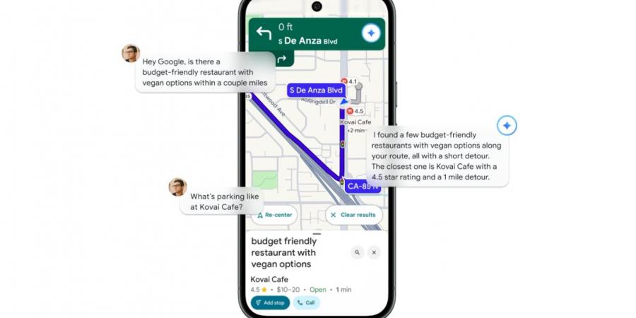 بإمكانات Gemini .. جوجل تضيف ميزات ثورية لتطبيق الخرائط Maps - الفجر سبورت