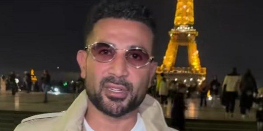 أحمد سعد يستعد لحفل باريس - الفجر سبورت
